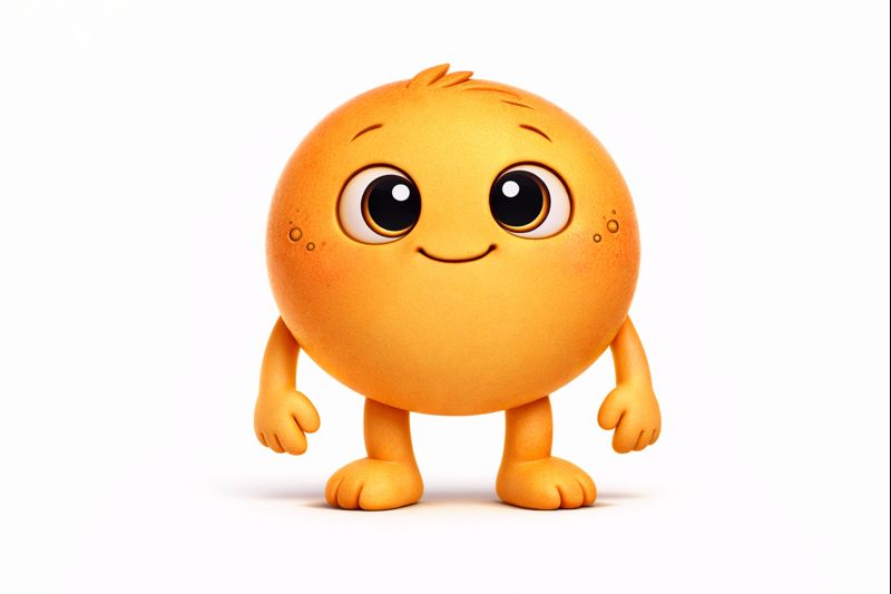 AI-transformed 3D render of the potato friend